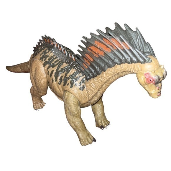 K21i0028 AMARGASAURUS JURASSIC WORLD DINO RIVALS 100% COMPLETE VINTAGE - Picture 1 of 7